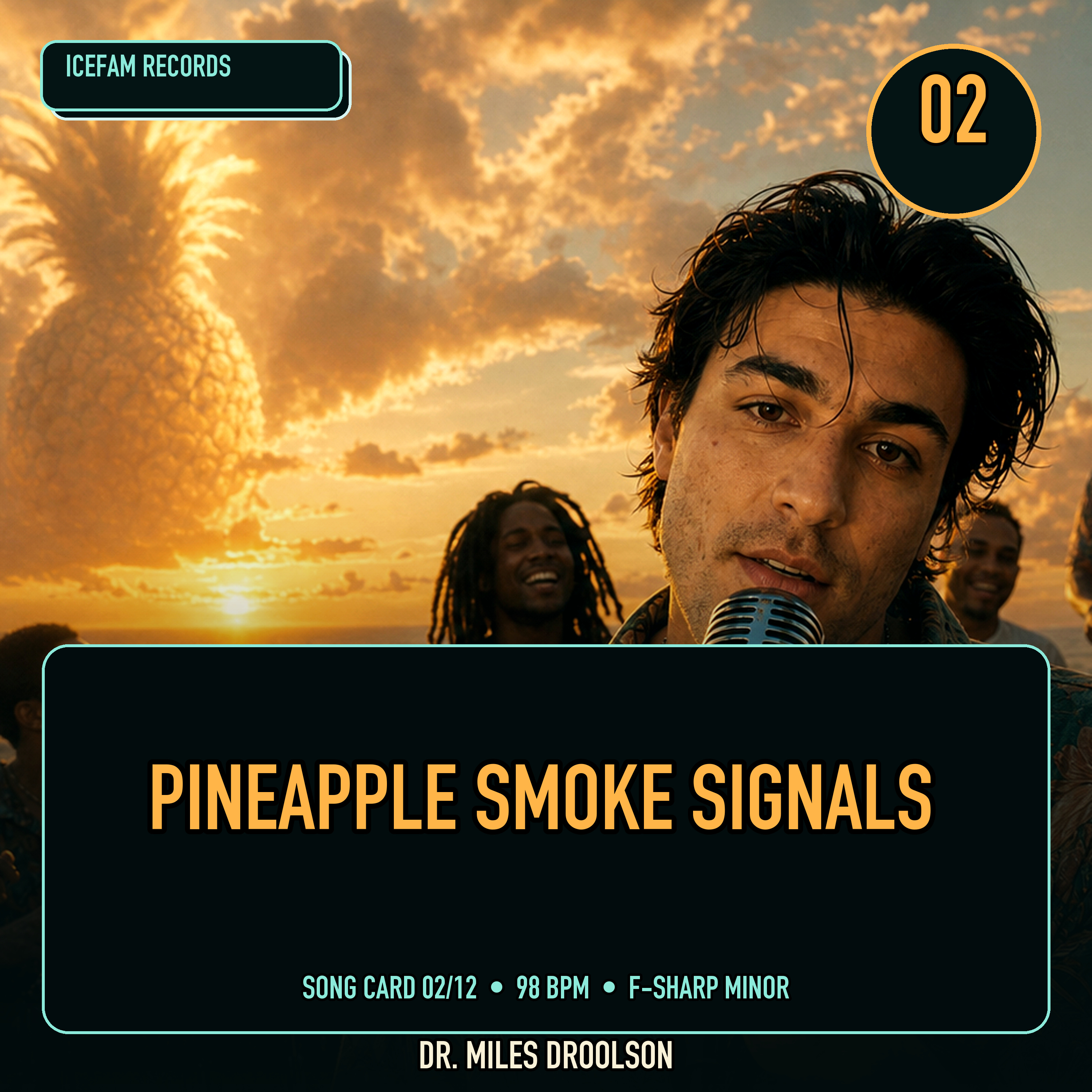 Pineapple Smoke Signals song card
